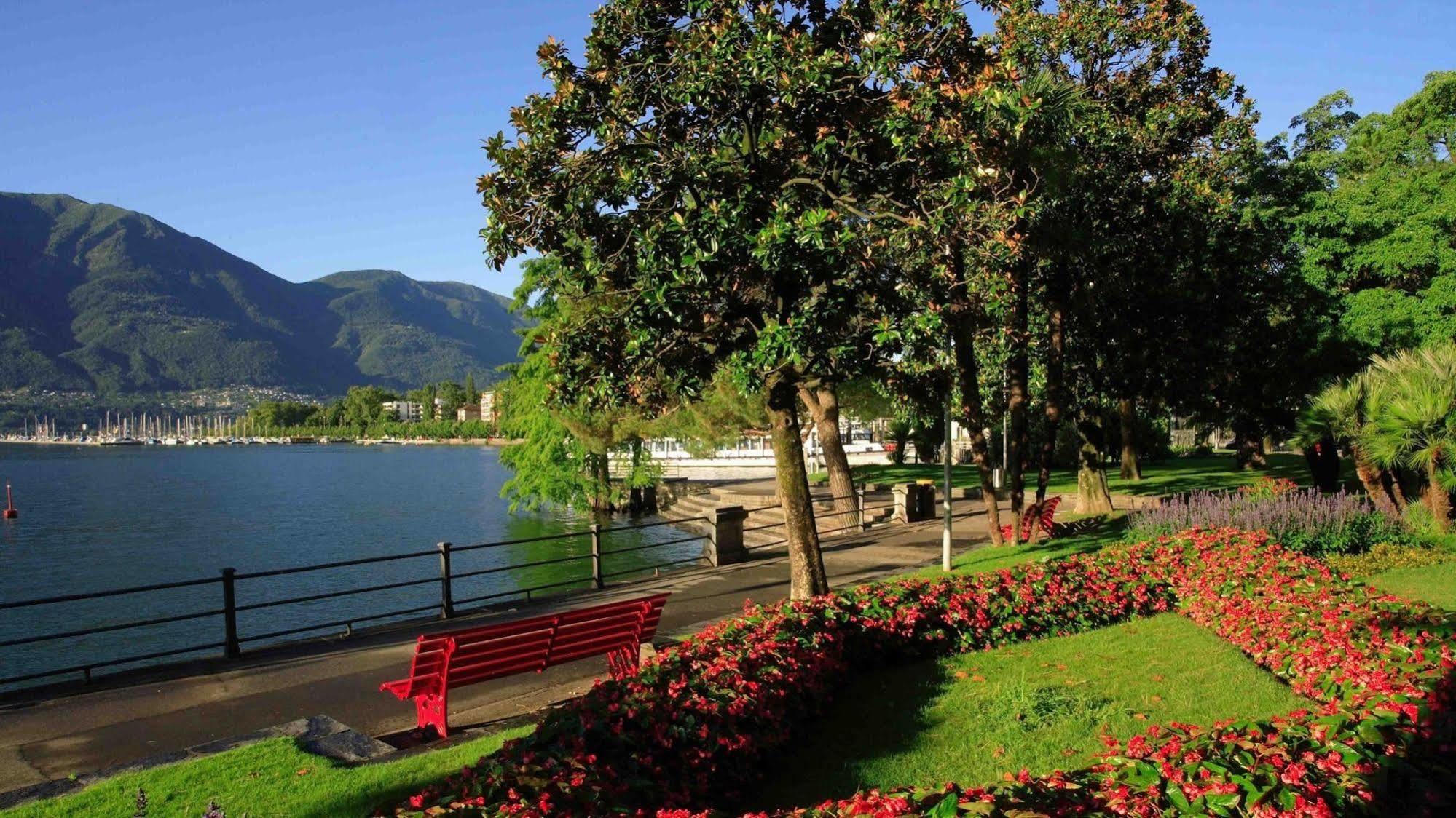 Hotel Geranio Au Lac Muralto Eksteriør billede