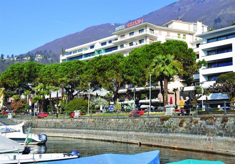Hotel Geranio Au Lac Muralto Eksteriør billede